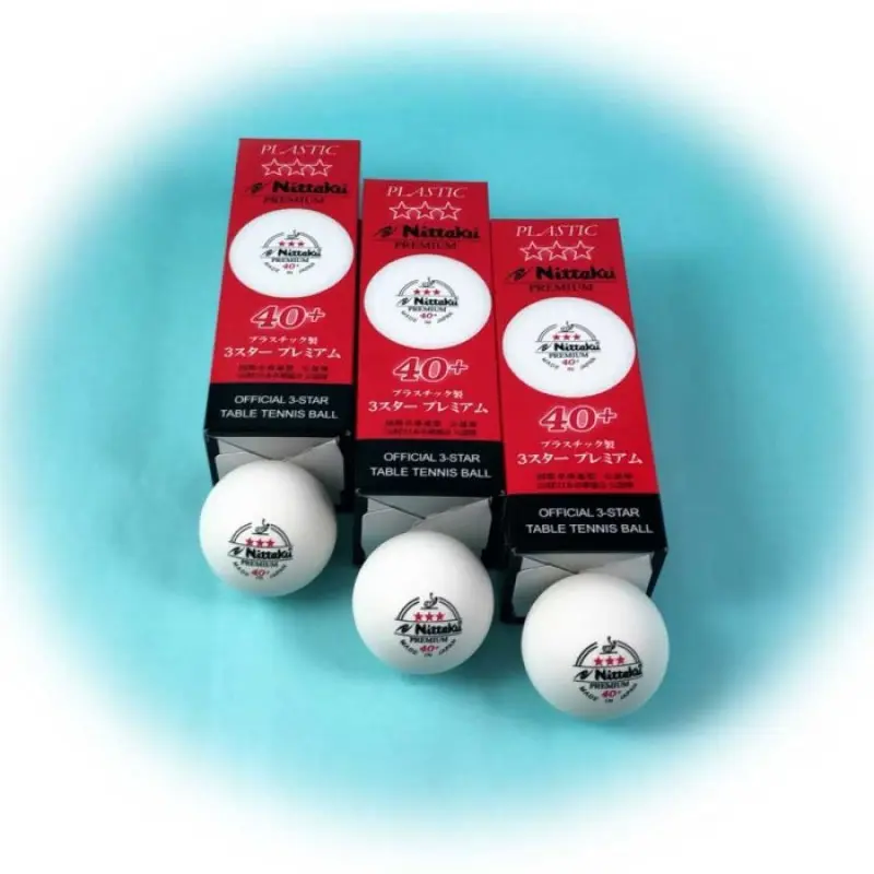 Nittaku PREMIUM 40+ Three-Star Match Ball