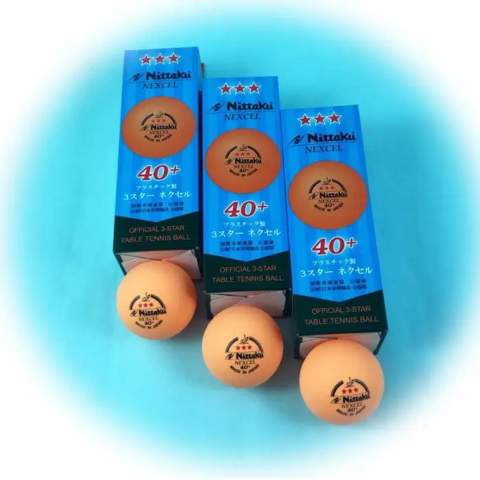 Nittaku NEXCEL 40+ 3-Star Plastic Ball