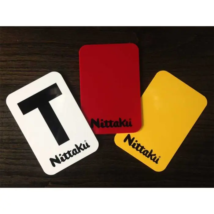 Nittaku Umpire Cards