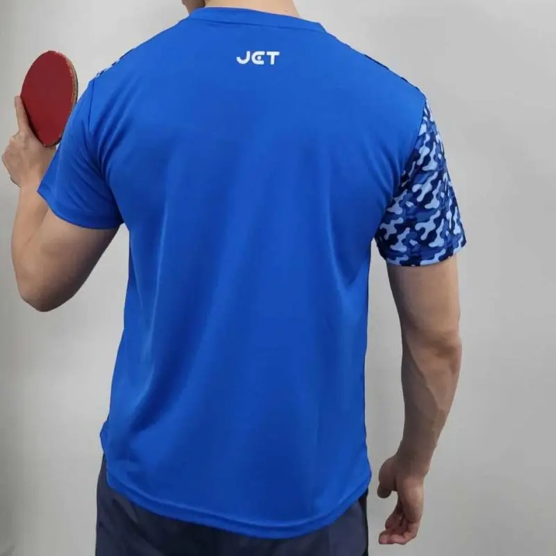 JET-2302 Sports Shirt – Blue / Blue Camouflage Photo 2