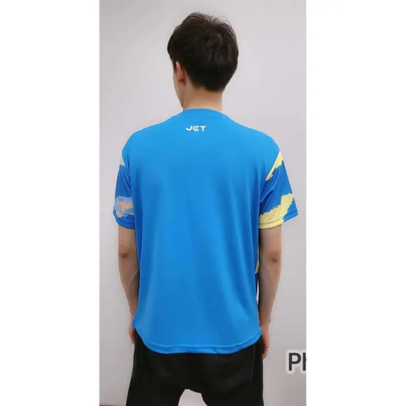JET-2307 Sports Shirt – Light Blue / Camouflage Photo 2