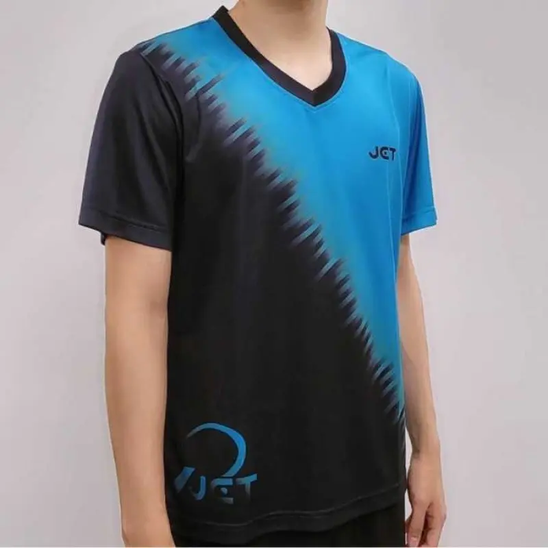 JET-2310 Sports Jersey Periwinkle Blue / Black