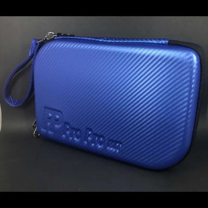 【PP】Table Tennis Racket Hard Square Bag - Blue