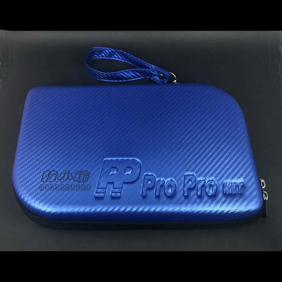 【PP】桌球拍 硬殼方型桌球拍袋－藍色 圖 4
