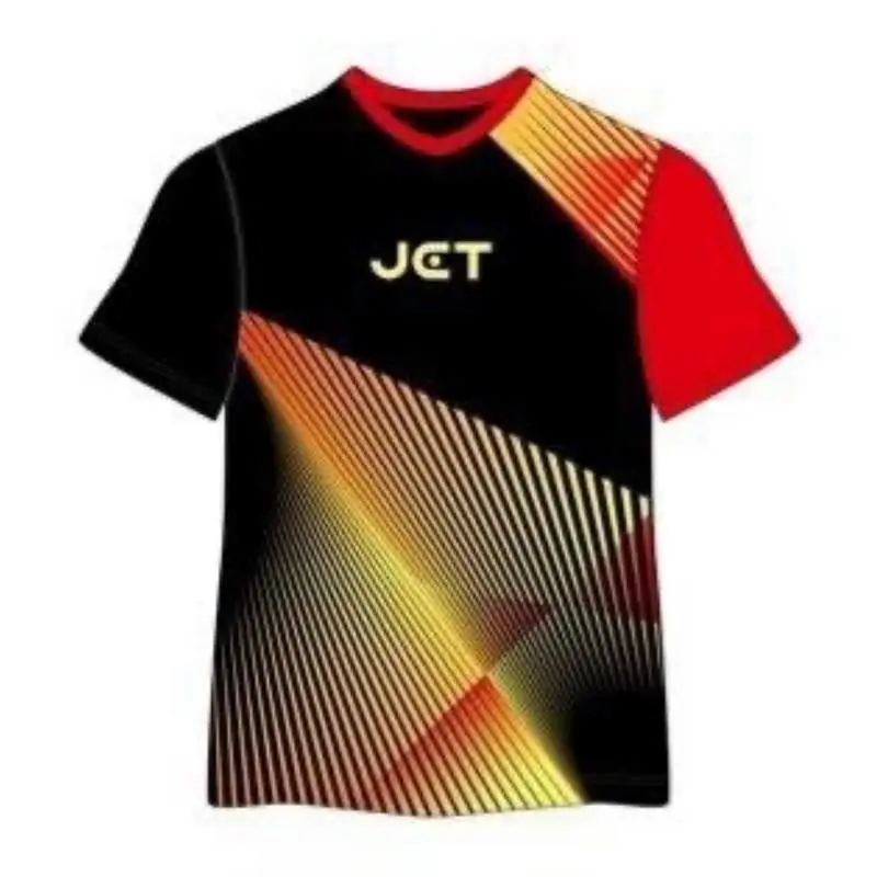 JET-J-2405 Sports Jersey Red Collar