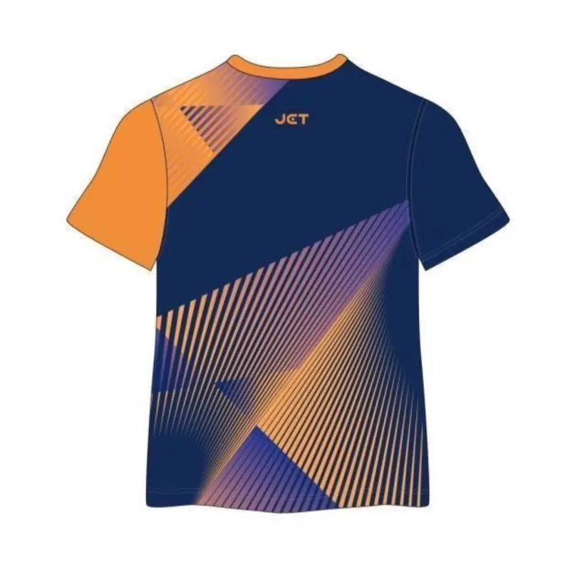 JET-J-2406 Sports Jersey Yellow Collar Photo 2