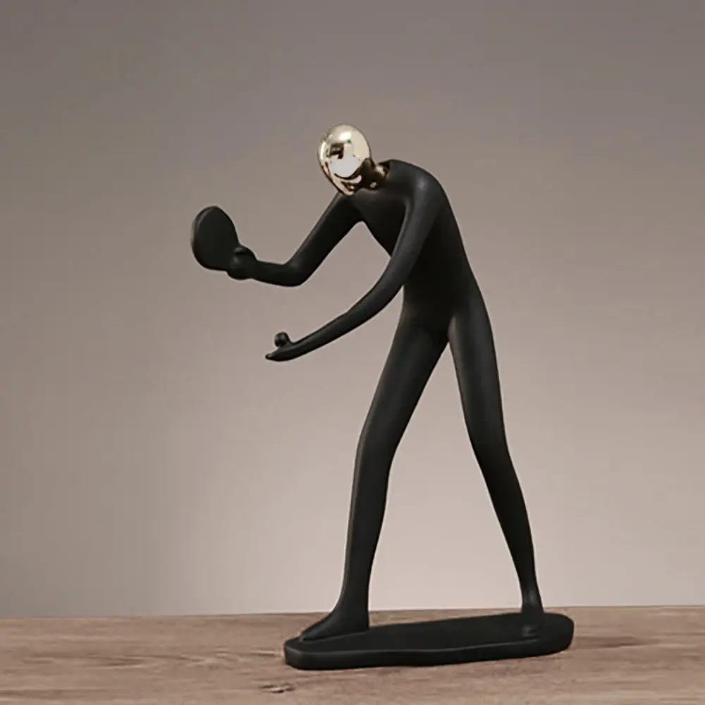 【PP】Table Tennis Sports Figurine Decor