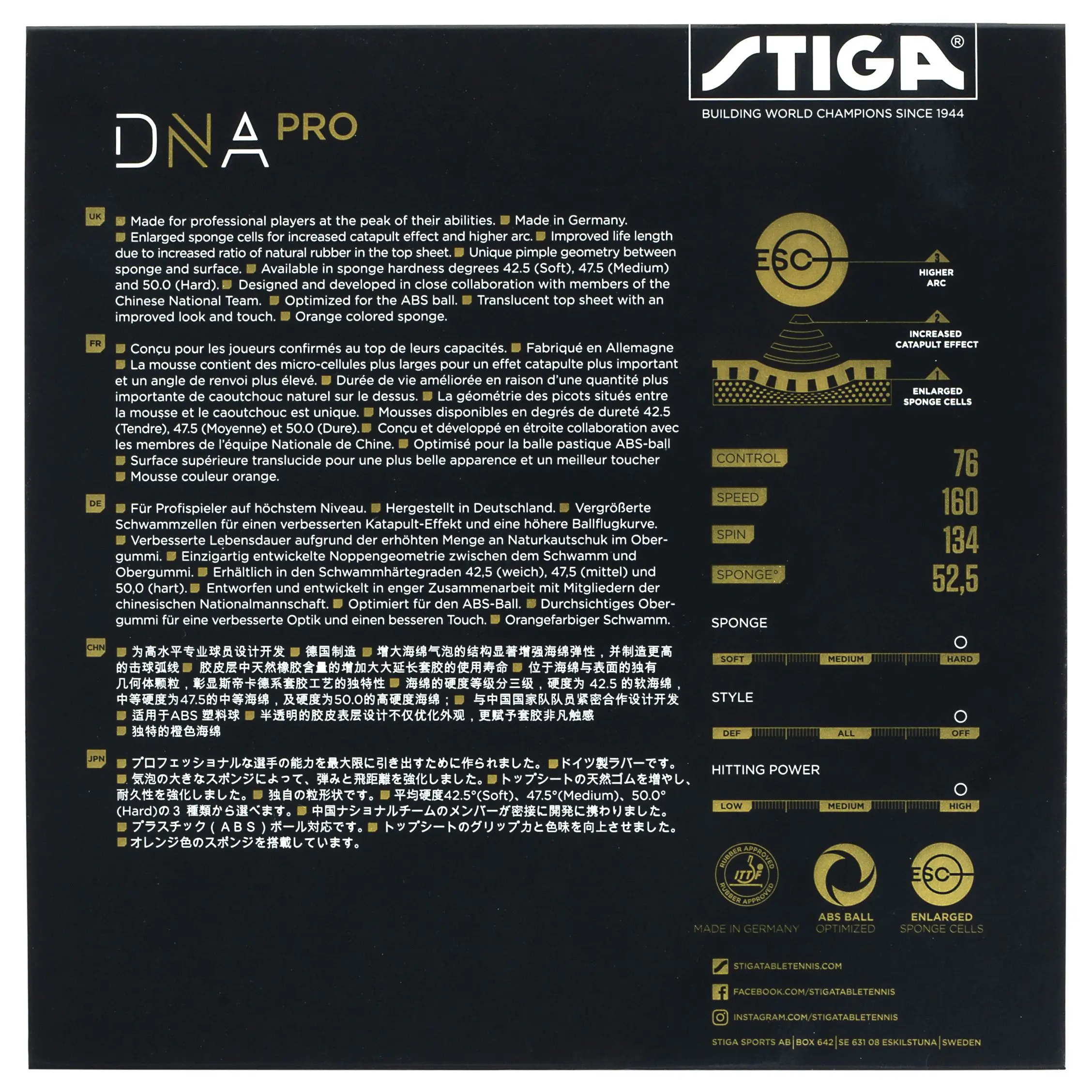 STIGA DNA PRO H Photo 5